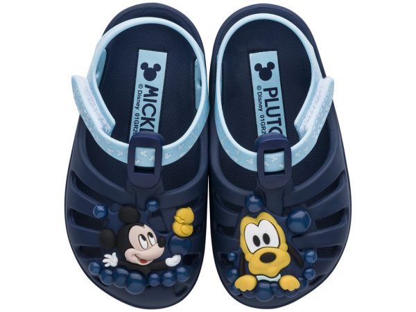 Sandalia Babuch Infantil Disney Sunny Mickey Azul